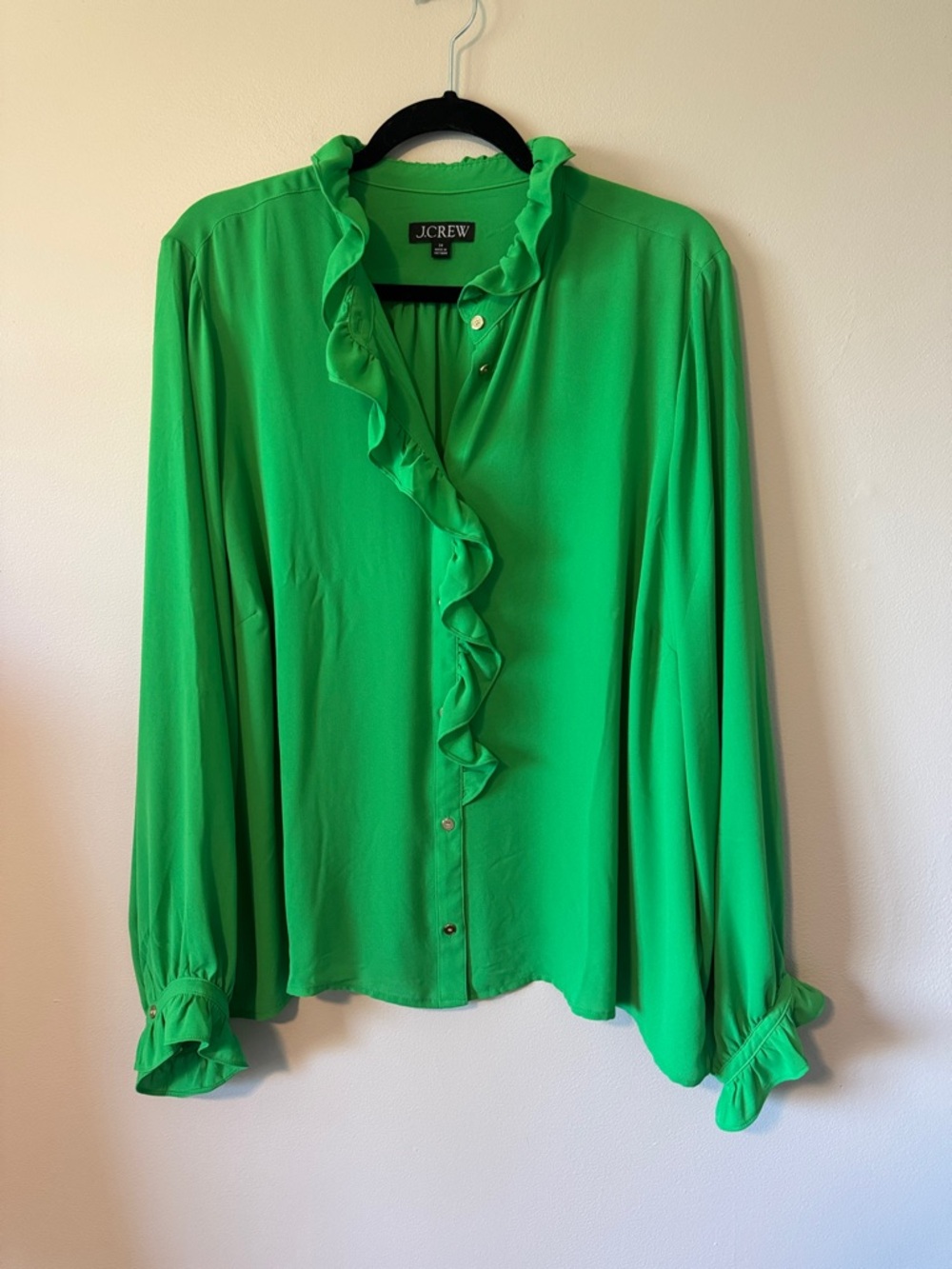 J. Crew Ruffle Blouse